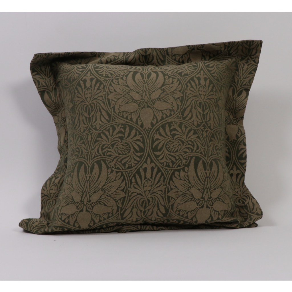 Morris & Co Green & Gold Pillow